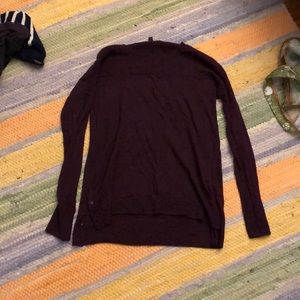 Toad & Co medium burgundy sweater